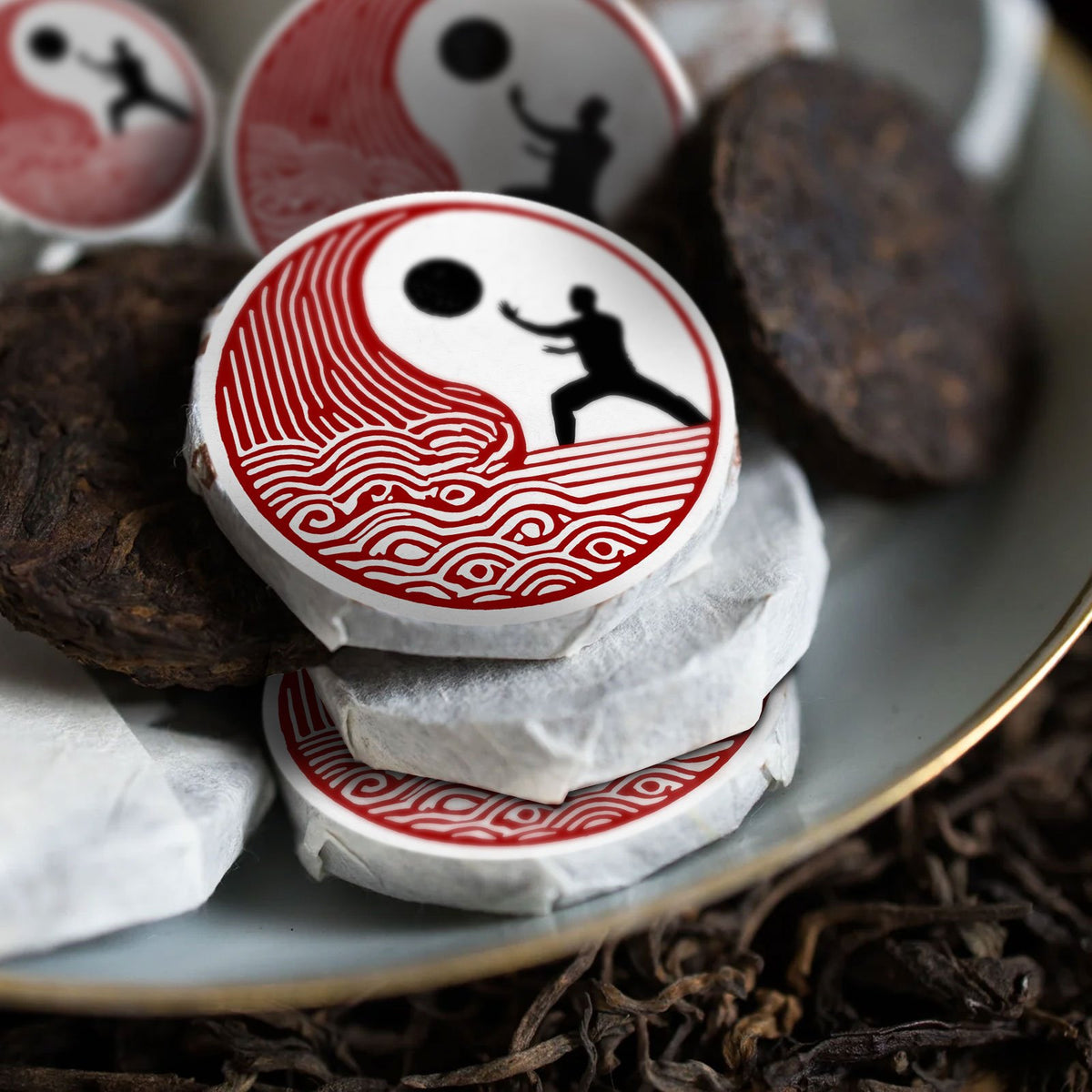 Pu-erh Tea Tokens - Set of 5